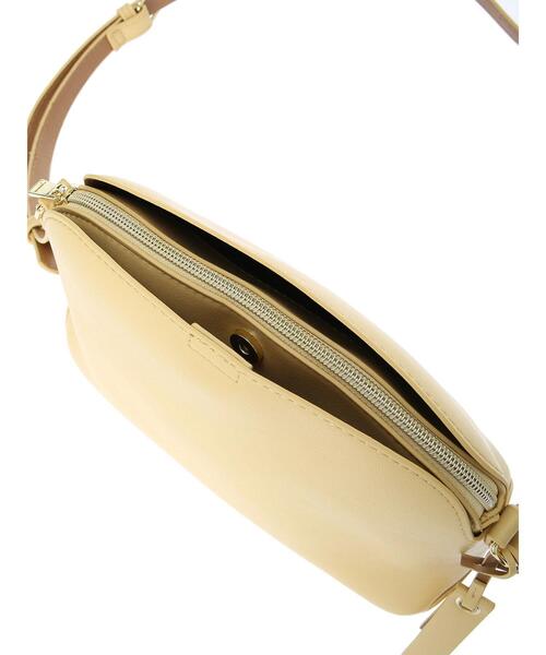 Green　Parks（グリーンパークス）の「・別注 Legato Largo合成皮革ショルダー（トートバッグ・レディース・イエロー/ライトカーキ/ブラック/アイボリー・FREE）」の20枚目の写真