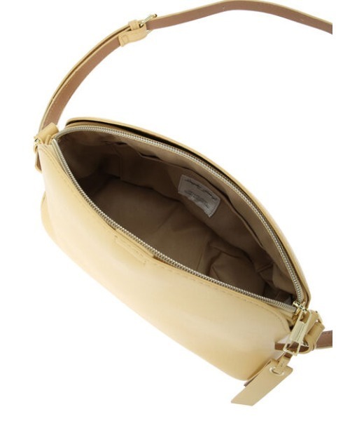 Green　Parks（グリーンパークス）の「・別注 Legato Largo合成皮革ショルダー（トートバッグ・レディース・イエロー/ライトカーキ/ブラック/アイボリー・FREE）」の10枚目の写真