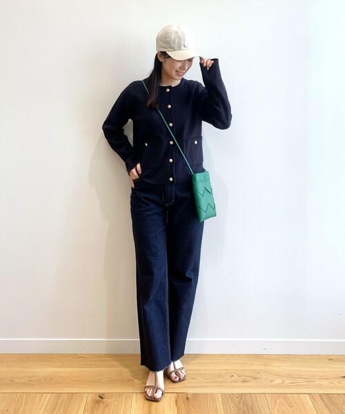 OPAQUE.CLIP（オペークドットクリップ）の「◆ナイロンCAP【軽量/撥水加工】（キャップ・レディース・ベージュ/オフホワイト/ブラック・00）」の9枚目の写真