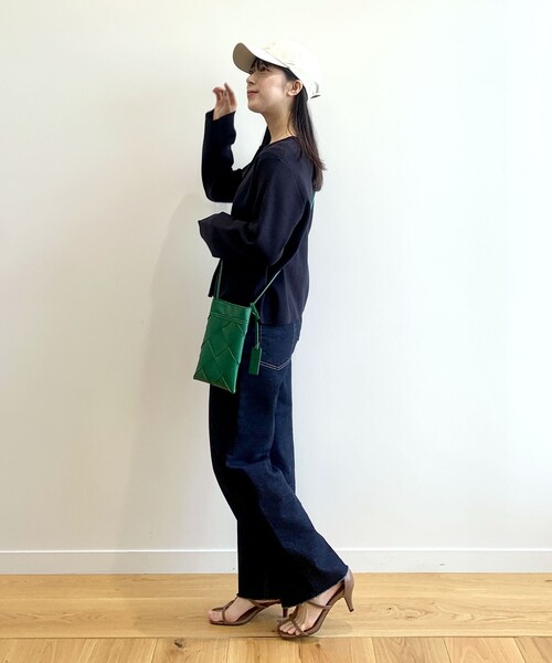 OPAQUE.CLIP（オペークドットクリップ）の「◆ナイロンCAP【軽量/撥水加工】（キャップ・レディース・ベージュ/オフホワイト/ブラック・00）」の8枚目の写真