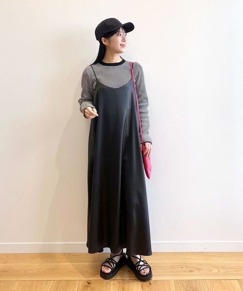 OPAQUE.CLIP（オペークドットクリップ）の「◆ナイロンCAP【軽量/撥水加工】（キャップ・レディース・ベージュ/オフホワイト/ブラック・00）」の21枚目の写真