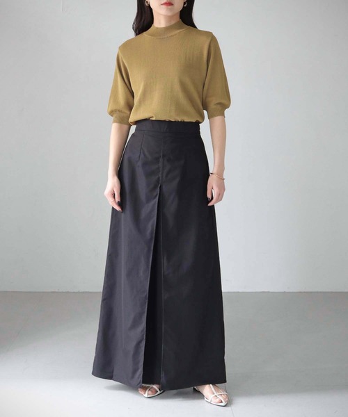 cheriella（シェリエラ）の「【cheriella】WEB限定ベーシックサマーニット３ WEB LIMITED BASIC SUMMER KNIT 3（ニット/セーター・レディース・オフホワイト/ブルー/ブラック/カーキ/マスタード/チャコールグレー・M）」の10枚目の写真