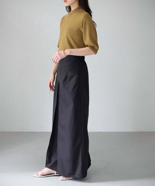 cheriella（シェリエラ）の「【cheriella】WEB限定ベーシックサマーニット３ WEB LIMITED BASIC SUMMER KNIT 3（ニット/セーター・レディース・オフホワイト/ブルー/ブラック/カーキ/マスタード/チャコールグレー・M）」の11枚目の写真