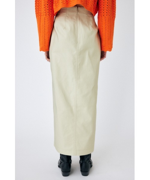 MOUSSY(マウジー)の「HIGH SLIT LONG スカート(スカート・レディース・ブラック/ブラウン/ライトベージュ・0/1/2)」の9枚目の写真