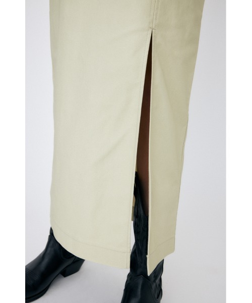 MOUSSY(マウジー)の「HIGH SLIT LONG スカート(スカート・レディース・ブラック/ブラウン/ライトベージュ・0/1/2)」の10枚目の写真