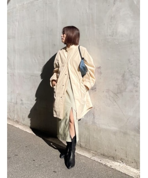 MOUSSY(マウジー)の「HIGH SLIT LONG スカート(スカート・レディース・ブラック/ブラウン/ライトベージュ・0/1/2)」の22枚目の写真