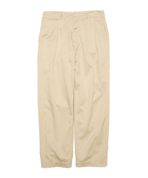 nanamica(ナナミカ)の「【nanamica / ナナミカ】Wide Chino Pants(スラックス・メンズ・アイボリー/ベージュ・32/34)」の2枚目の写真