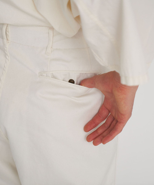 nanamica(ナナミカ)の「【nanamica / ナナミカ】Wide Chino Pants(スラックス・メンズ・アイボリー/ベージュ・32/34)」の5枚目の写真
