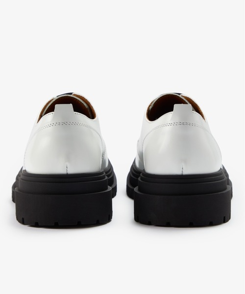 FRED PERRY（フレッドペリー）の「Fred Perry Derby Leather（その他シューズ・メンズ・ホワイト/ブラック・24cm/25cm/26cm/27cm/28cm/23cm）」の4枚目の写真