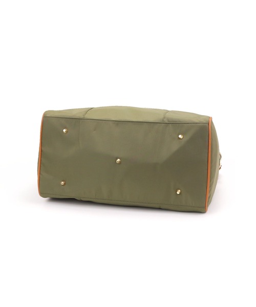 MIAN （ミアン）の「【MIAN】ナイロン2wayビッグボストンバッグ キャリーオン トラベルバッグ 2221-140-1（ボストンバッグ・レディース・グレイッシュベージュ/カーキ/ブラック・FREE）」の10枚目の写真