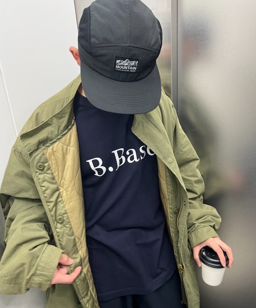 BROKEN BASE（ブロークンベース）の「BROKEN BASEロゴロンT（Tシャツ/カットソー・メンズ・オリーブ/ライトブルー/アッシュグレー/ホワイト/ネイビー・MEDIUM/LARGE）」の15枚目の写真