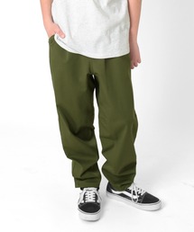 GLAZOS | 【ラクパン】[テーパード]TCカラーツイル・アクティブパンツ(その他パンツ)