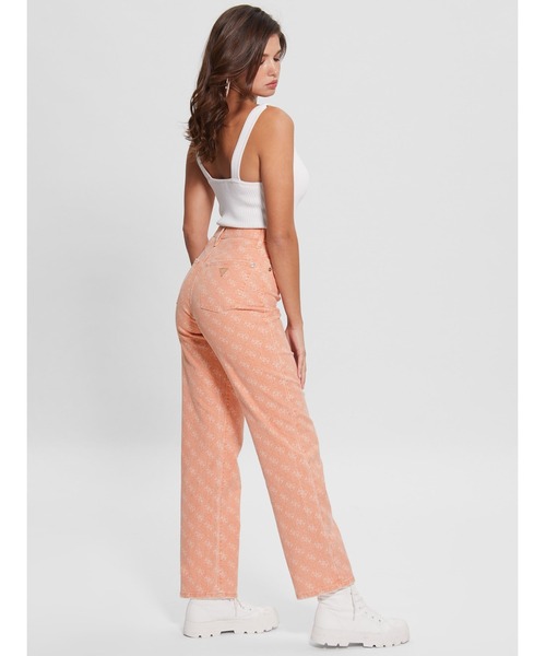 Guess(ゲス)の「Melrose Quattro G Print Jeans(デニムパンツ・レディース・ライトグリーン/オレンジ・26inch/28inch/25inch/27inch)」の8枚目の写真