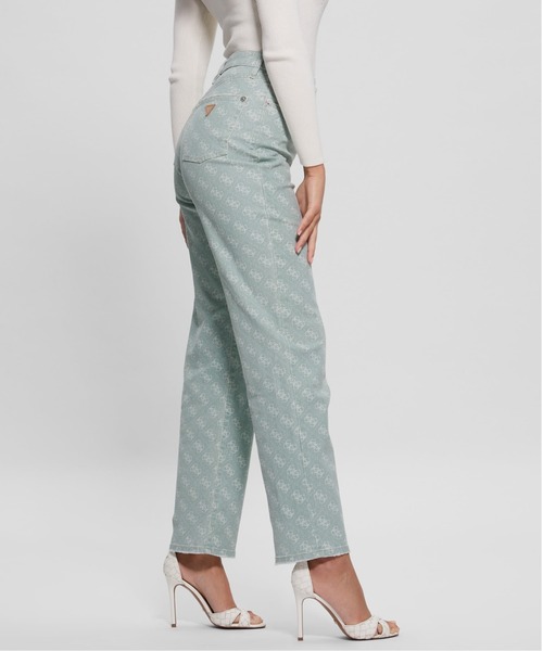 Guess(ゲス)の「Melrose Quattro G Print Jeans(デニムパンツ・レディース・ライトグリーン/オレンジ・26inch/28inch/25inch/27inch)」の10枚目の写真