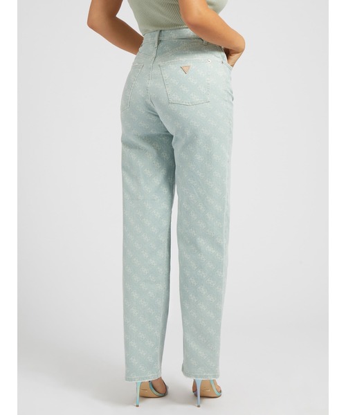 Guess(ゲス)の「Melrose Quattro G Print Jeans(デニムパンツ・レディース・ライトグリーン/オレンジ・26inch/28inch/25inch/27inch)」の15枚目の写真