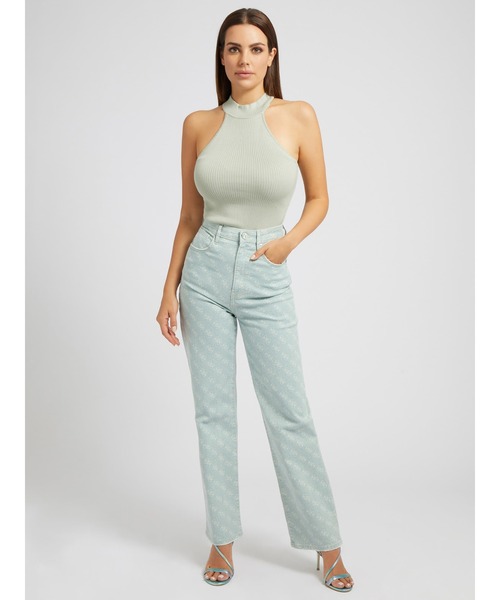 Guess(ゲス)の「Melrose Quattro G Print Jeans(デニムパンツ・レディース・ライトグリーン/オレンジ・26inch/28inch/25inch/27inch)」の16枚目の写真