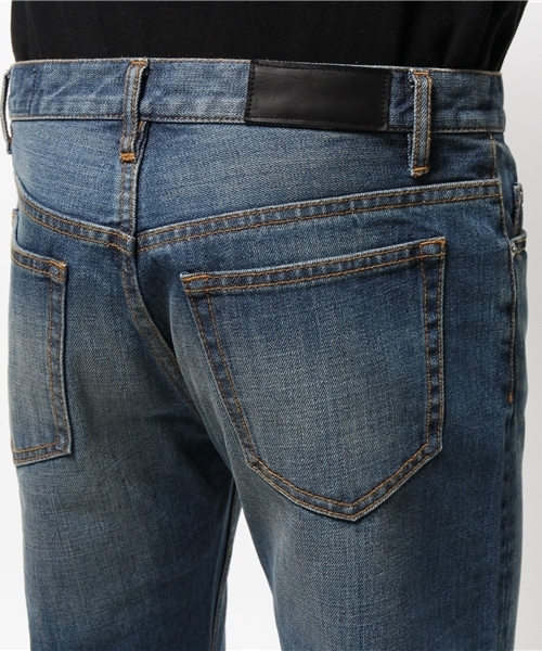 OUTLET（アウトレット）の「【Ciaopanic】5PKデニムパンツ加工スリムストレート（デニムパンツ・メンズ・インディゴブルー・LARGE/MEDIUM）」の7枚目の写真
