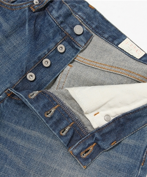 OUTLET（アウトレット）の「【Ciaopanic】5PKデニムパンツ加工スリムストレート（デニムパンツ・メンズ・インディゴブルー・LARGE/MEDIUM）」の10枚目の写真
