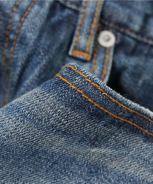 OUTLET（アウトレット）の「【Ciaopanic】5PKデニムパンツ加工スリムストレート（デニムパンツ・メンズ・インディゴブルー・LARGE/MEDIUM）」の5枚目の写真