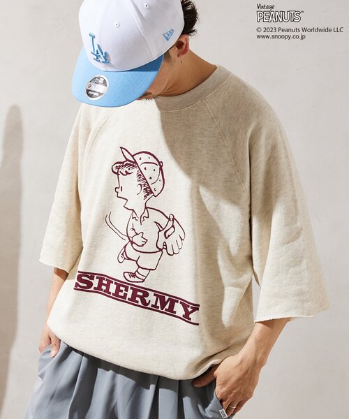 セール】【PEANUTS×SPORTS WEAR by relume】別注 HALF SLEEVE