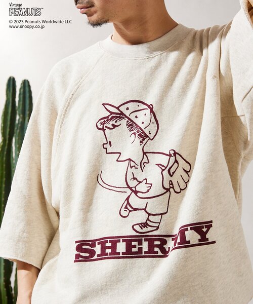 FRAMeWORK別注PEANUTS VTG CREW スウェット 未着用＜FRAMeWORK＞別注PEANUTS VTG CREW スウェット