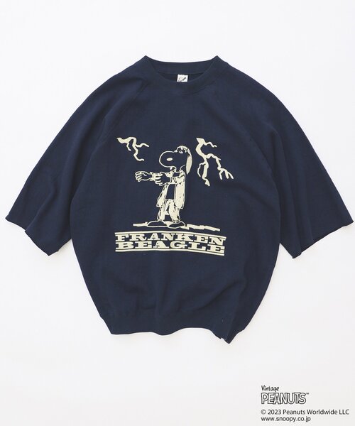 PEANUTS × SPORTS WEAR by relume 別注 セール】【PEANUTS×SPORTS WEAR by relume】別注 HALF SLEEVE