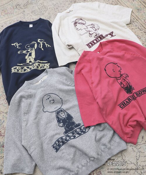 セール】【PEANUTS×SPORTS WEAR by relume】別注 HALF SLEEVE