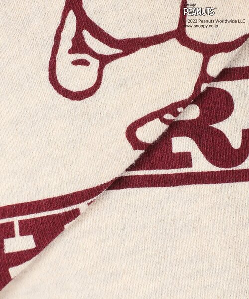 PEANUTS（ピーナッツ）の「【PEANUTS×SPORTS WEAR by relume】別注 HALF SLEEVE スウェット（Tシャツ/カットソー・メンズ・チャコールグレー/アイボリー/ピンク/ネイビー・MEDIUM/LARGE/X-LARGE）」の19枚目の写真
