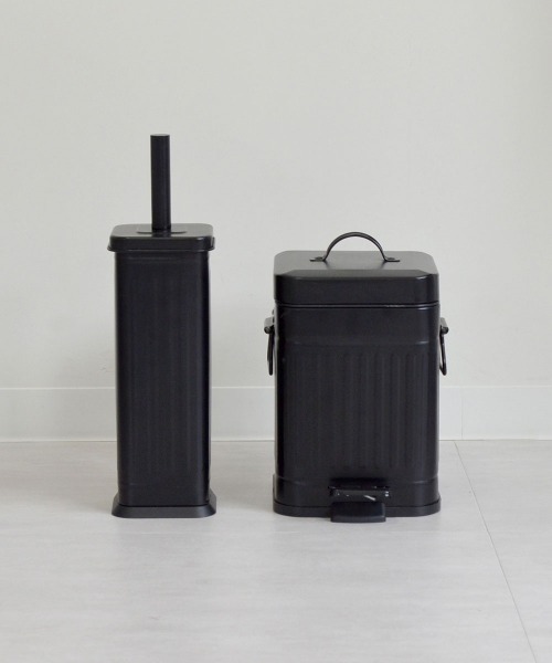 entre square(アントレスクエアー)の「bcl/Galva スクエアダストボックス 3L マットブラック ごみ箱(ダストボックス・レディース・ブラック・FREE)」の14枚目の写真