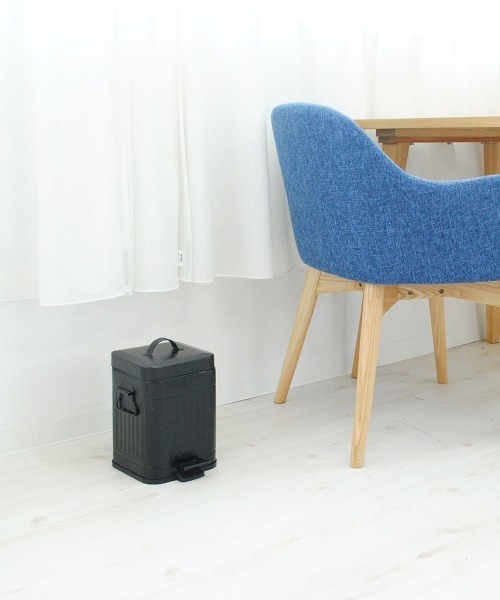 entre square(アントレスクエアー)の「bcl/Galva スクエアダストボックス 3L マットブラック ごみ箱(ダストボックス・レディース・ブラック・FREE)」の10枚目の写真