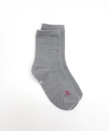 stample（スタンプル）の「スタンダード 杢調 クルーソックス １Ｐ（ソックス/靴下）」