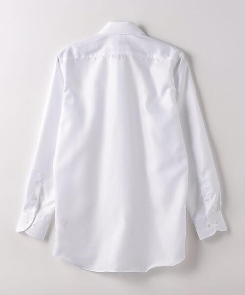 green label relaxing（グリーンレーベルリラクシング）の「コットン フレンチツイル スタンダード ワイドカラー ドレスシャツ -イージーアイロン-（ビジネスシャツ・メンズ・ホワイト/ライトブルー・37cm/40cm/41cm/42cm/43cm/38cm/39cm）」の16枚目の写真