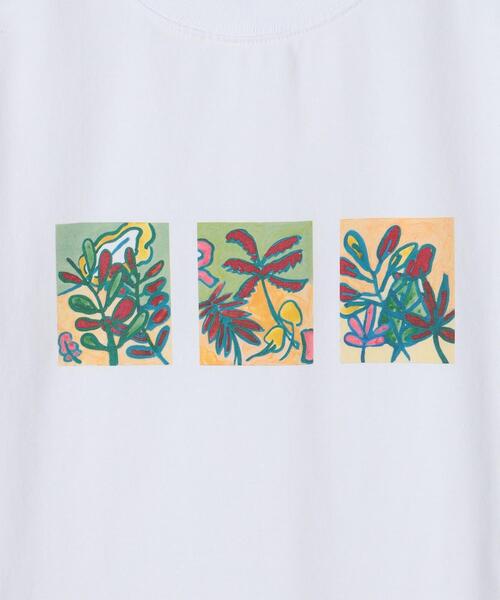 FUTUR（フューチャー）の「＜FUTUR＞ MARIO FLOWERS LONG SLEEVE/カットソー（Tシャツ/カットソー・メンズ・ホワイト・XL/M/L）」の5枚目の写真