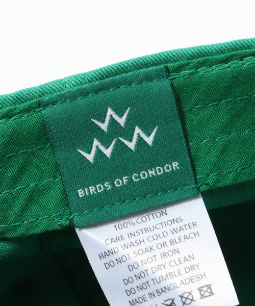 JOURNAL STANDARD（ジャーナルスタンダード）の「【BIRDS OF CONDOR / バーズオブコンドル】RAD CAP-BIRDS（キャップ・メンズ・ブラック/グリーン・FREE）」の15枚目の写真