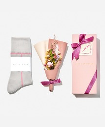 CHICSTOCKS | 母の日限定　ガラスブーケ付き1足セット(ソックス/靴下)