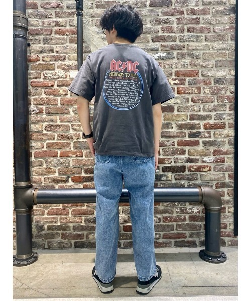 Right-on(ライトオン)の「ヴィンテージ加工バンドT(Tシャツ/カットソー・メンズ・ブラック/ブラック×ホワイト/ブラック×グレー・M/S/L/XL)」の21枚目の写真