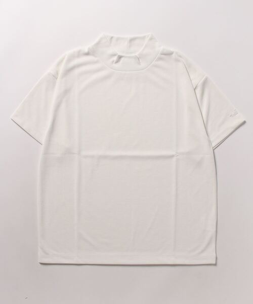 WILD THINGS（ワイルドシングス）の「TRUE DRY MOCK NECK T（Tシャツ/カットソー・レディース・ラベンダー/ホワイト/ブラック/カーキ・S/M）」の2枚目の写真