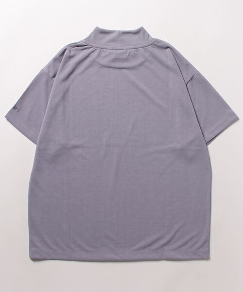WILD THINGS（ワイルドシングス）の「TRUE DRY MOCK NECK T（Tシャツ/カットソー・レディース・ラベンダー/ホワイト/ブラック/カーキ・S/M）」の5枚目の写真