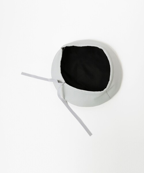 Ray BEAMS（レイビームス）の「Ray BEAMS / フェイクレザー ベレー帽（ハンチング/ベレー帽・レディース・ライトグレー/ブラック・ONE SIZE）」の17枚目の写真