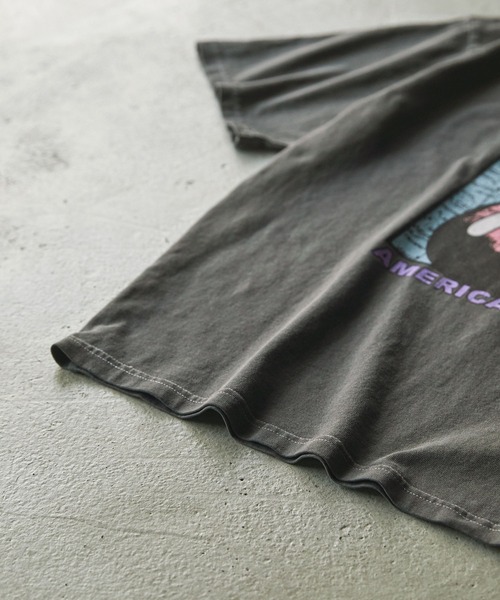 EMMA CLOTHES（エマクローズ）の「【Queen/The Rolling Stones/Guns N' Roses】別注 ロックプリント オーバーサイズ ピグメント加工 半袖Tシャツ EMMA CLOTHES（Tシャツ/カットソー・メンズ・ブラック系1/ブラック系3/ホワイト系1/ホワイト系2/ホワイト系3/ブラック系2/ブラック系4/ブラック系5/ホワイト系4・M/L）」の17枚目の写真