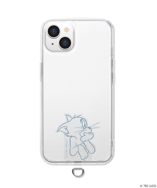Tom＆Jerry（トムアンドジェリー）の「【公式】トムとジェリー　ストラップホルダー（スマホグッズ・レディース・ネイビー/イエロー/ピンク・FREE）」の5枚目の写真