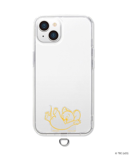 Tom＆Jerry（トムアンドジェリー）の「【公式】トムとジェリー　ストラップホルダー（スマホグッズ・レディース・ネイビー/イエロー/ピンク・FREE）」の8枚目の写真