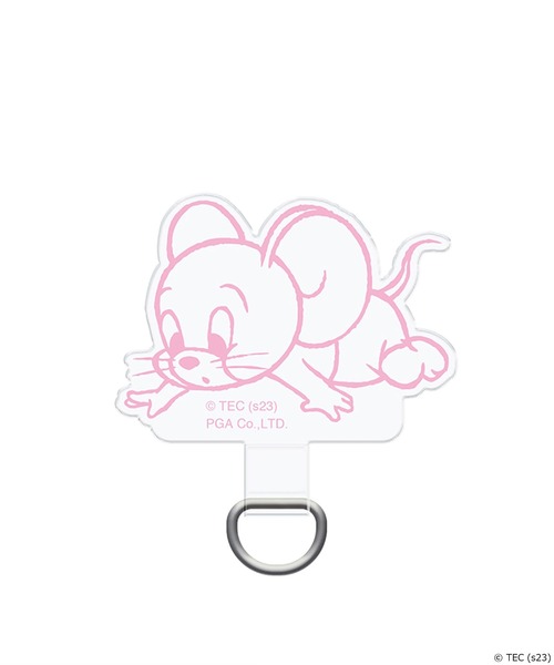 Tom＆Jerry（トムアンドジェリー）の「【公式】トムとジェリー　ストラップホルダー（スマホグッズ・レディース・ネイビー/イエロー/ピンク・FREE）」の10枚目の写真