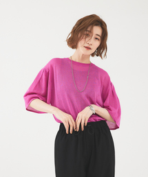 abahouse mavie | シアーニットプルオーバー(ニット/セーター)