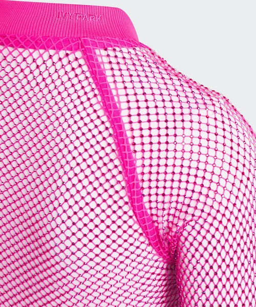 adidas（アディダス）の「クリスタル メッシュ カバーアップトップ