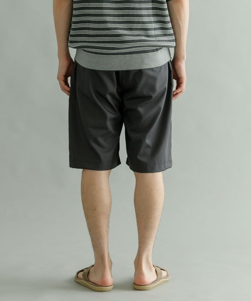 URBAN RESEARCH（アーバンリサーチ）の「URBAN RESEARCH iD　ウーリータックワイドショーツ（その他パンツ・メンズ・ブラック/チャコールグレー/ネイビー・MEDIUM/LARGE）」の15枚目の写真