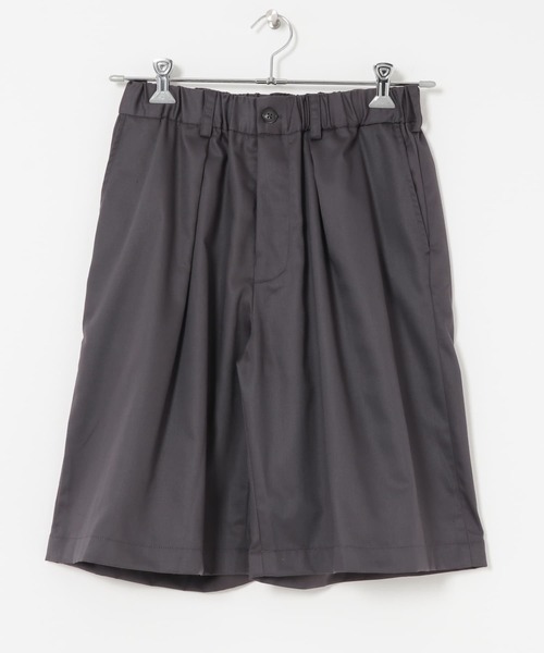 URBAN RESEARCH（アーバンリサーチ）の「URBAN RESEARCH iD　ウーリータックワイドショーツ（その他パンツ・メンズ・ブラック/チャコールグレー/ネイビー・MEDIUM/LARGE）」の21枚目の写真