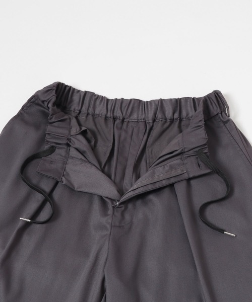 URBAN RESEARCH（アーバンリサーチ）の「URBAN RESEARCH iD　ウーリータックワイドショーツ（その他パンツ・メンズ・ブラック/チャコールグレー/ネイビー・MEDIUM/LARGE）」の22枚目の写真