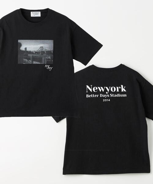 green label relaxing（グリーンレーベルリラクシング）の「【別注】＜BETTERDAYS STADIUM＞GLR NY フォト Tシャツ（Tシャツ/カットソー・メンズ・その他1/その他2/その他3/その他4・L/M/S/XL）」の8枚目の写真