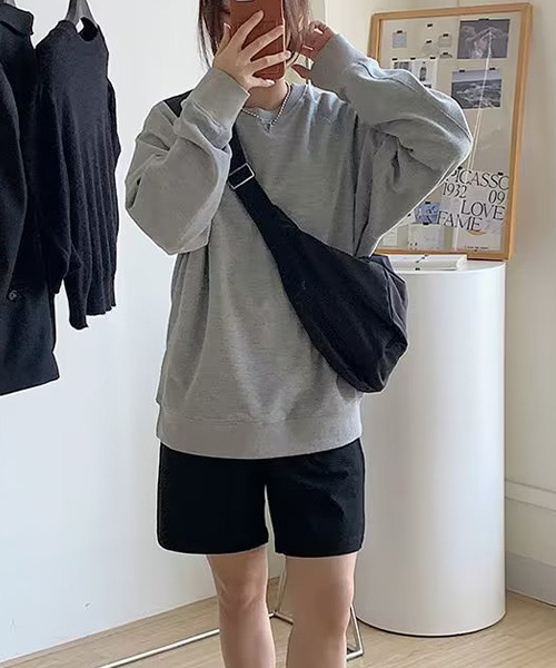 c.u.l（シーユーエル）の「ナイロン斜め掛けショルダーバッグ cula705（ショルダーバッグ・レディース・ブラック/ホワイト・FREE）」の6枚目の写真